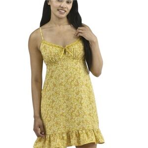 Yellow Floral Sundress